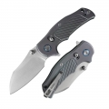 D2 Pocket Knife with Titanium Handle and Axis Lock System (Our Patents)