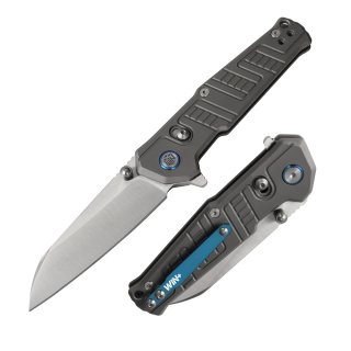 D2 Pocket Knife with Titanium Handle and Axis Lock System (Our Patents)