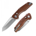 D2 Pocket Knife with Micarta Handle and Axis Lock System (Our Patents)