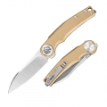 D2 Pocket Knife with G10 Handle and Liner Lock System