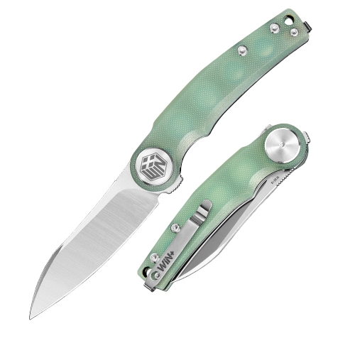 D2 Pocket Knife with G10 Handle and Liner Lock System