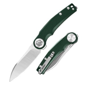 D2 Pocket Knife with G10 Handle and Liner Lock System