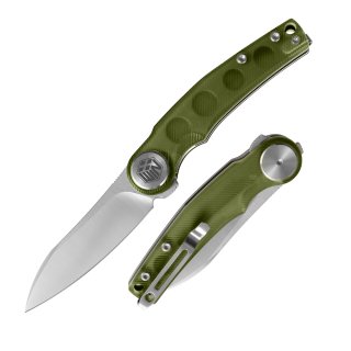 D2 Pocket Knife with PEI Handle and Liner Lock System