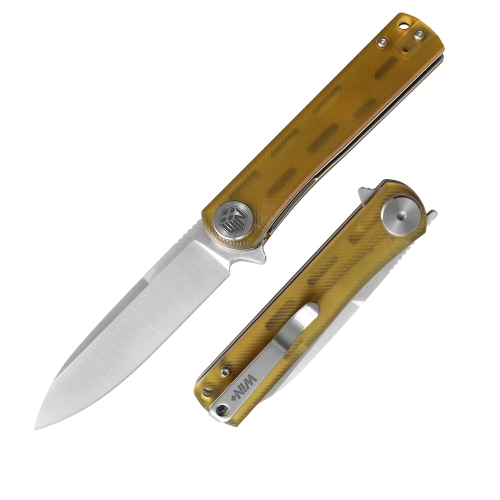 D2 Pocket Knife with PEI Handle and Liner Lock System