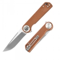 D2 Pocket Knife with Micarta Handle and Liner Lock System